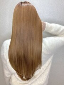 ジーナ 天王寺(Zina) 髪質改善＊ケアブリーチ艶ロング＊美髪【Zina天王寺】