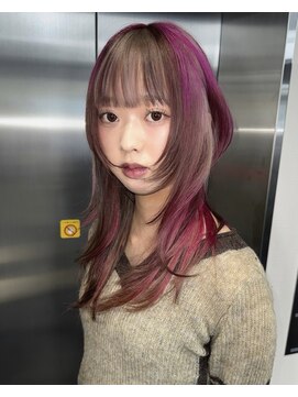 ヌル 原宿店(Null) セクションカラー/デザインカラー/ブリーチカラー/原宿/表参道