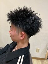 ラファンス 栗林店(LaFENCE) メンズパーマ/束感/フェード