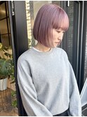 ブリーチカラー／ハイトーンカラー/ピンクカラー／20代