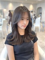 ザックラフィネ(ZACC raffine)&nbsp;オリーブベージュ×くびれヘア