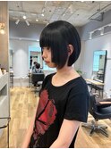 あのちゃん風ショートボブ