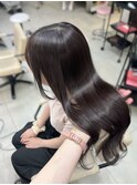 ブリーチなし透明感choco brown♪