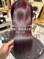 アース 武蔵境店(HAIR & MAKE EARTH) 「深みカラーで、ツヤ髪美人に。」  