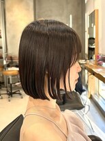 エリマ 調布(elima)&nbsp;調布レディースカットミニボブ切りっぱなしボブワンカラー