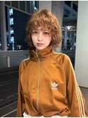 暗めカラー/ショートボブ/マロンベージュ/くすみベージュ/大宮
