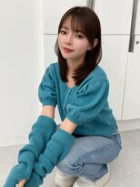 アマトウキョウスマートサロン(AMA TOKYO×Smart Salon) くびれレイヤー/顔まわりカット/レイヤーカット/小顔ヘア