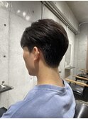 ビジネスヘア　韓国ヘア　ジェントルショート