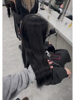 シアター 福岡天神(THEATER)&nbsp;艶感肌質効果のある残りずらいカラー剤使用&髪質改善