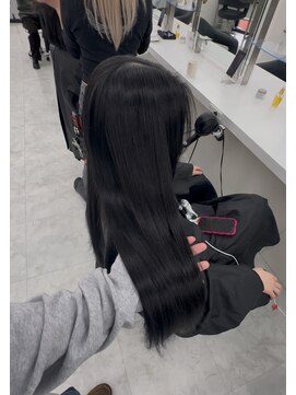 シアター 福岡天神(THEATER) 艶感肌質効果のある残りずらいカラー剤使用&髪質改善