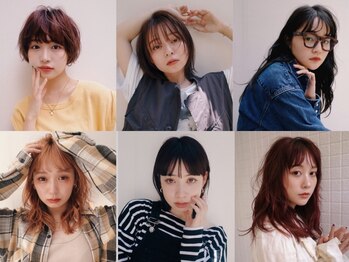 ピュー(Piu-)の写真/仙台駅5分の好立地！実力派サロンで経験を積んだスタイリストが集結☆仙台で表参道・原宿レベルの技術を◎