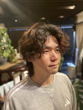 アンツ サザンリゾート 茅ヶ崎店(ANT'S Southern Resort) MEN’S HAIR/サーフカール/刈り上げセンターパート