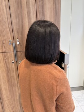 ガリカ 博多(Gallica) ボブ x ダークブラウン/暗めカラー