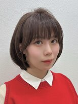 ディフィーノ 赤坂(DIFINO)&nbsp;レイヤーボブ/ショコラブラウン/顔まわりカット/透明感カラー