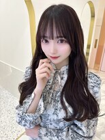 リルミー ミュエナ 大須 矢場町(Lilme myuena)&nbsp;着物ヘア/ダークアッシュ/ミディアムレイヤーカット/名古屋