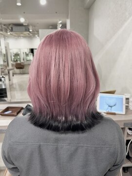 コール ネックス ザ サロン 表参道(COALL nex the salon) ボブ エンドカラー ピンクカラー