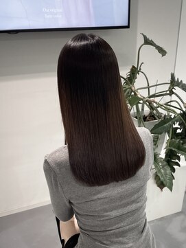 レフ(LEF) 艶髪ストレート/縮毛矯正/髪質改善