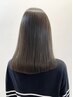 【気になるうねりに】カット+縮毛矯正+アメイジアトリートメント