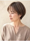 大人女性アラサーアラフォー40代50代若見えミセスショートカット