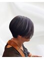オーブ ヘアー アール 一宮店(AUBE HAIR earl)&nbsp;女性の刈り上げスタイル