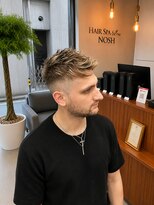 ヘアースパ ノッシュ 博多千代店(Hair Spa Nosh)&nbsp;メッシュツーブロ束感ジェットモヒカン
