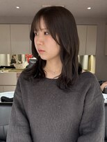 マイル 渋谷(mile)&nbsp;グレージュ/透明感カラー/レイヤーカット/顔周りカット/渋谷駅