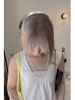 スタン 渋谷(Stam)&nbsp;ホワイトベージュ/ミルクティーホワイト/ブリーチ2回[Stam渋谷]