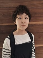 キルトプラスリム(Qilt+LIM)&nbsp;オン眉ショートと、くせ毛みたいなパーマ