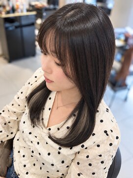 アンベリールフルー(EMBELLIR fleur) さりげないオシャレ♪インナーカラーでパッと華やかに