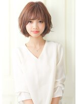 ルエ(rue)&nbsp;『rue京都』ミルクティーカラーボブ☆