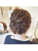 結婚式&二次会 ヘアアレンジ
