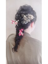 マッシュ 天王寺あべの(MASHU)&nbsp;編み込みアレンジ  編みおろしアレンジ