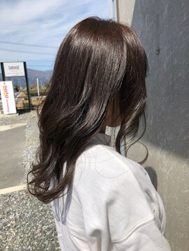 ヘアーアンドネイル ガレージ(GARAGE) 透明感たっぷりアッシュカラー