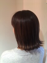 パティオンツー(PATIONN2)&nbsp;大人可愛い。バング。有り肩に付くか付かないか外ハネボブヘアー