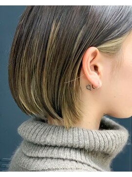 テトヘアー(teto hair) bob［インナーカラー・ハイトーン・ボブ・ワンレン・ミニボブ］