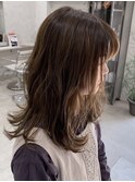 【FORM】伸ばしかけロブとantique olive
