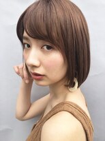 ジョエミバイアンアミ(joemi by Un ami)&nbsp;joemi 近江　首元スッキリワンカールのブランジュボブ　近江