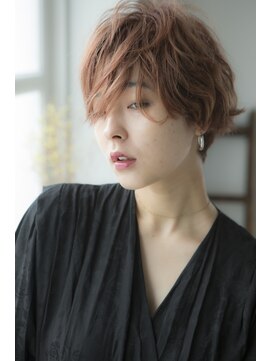 ミエル ヘア 新宿(miel hair) 【miel hair 新宿】クラウドマッシュ♪小顔ショート