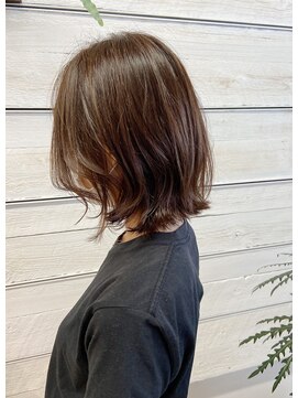 ラシカ(Lacica) 【Lacica ラシカ】くびれボブ×大人ベージュ