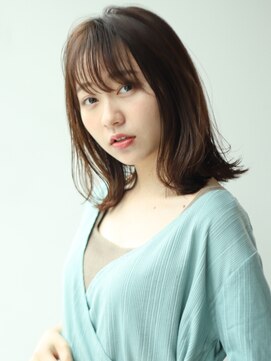 ケーツー エソラ池袋店(K-two) 丸顔撃退！外ハネミディ☆［髪質改善/池袋&目白&大塚］