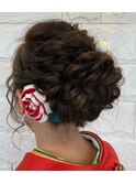 振袖ヘアセット