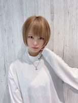 リアイス(Re:ICE)&nbsp;ミニウルフ/くすみブルー/流れるレイヤー/インナーハイライト