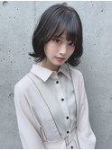 10代/20代／韓国風/テラコッタ/ミニウルフ/くすみブルー[池袋]