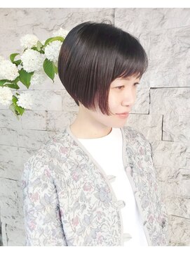 トリコ ヘアアンドケアスペース(trico hair&care space) 前下りボブ☆