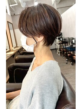 ギフト ヘアー サロン(gift hair salon) 【長めマッシュショート】原口健伸