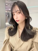 ジーナ 名駅(XENA.)&nbsp;《xena/中島》顔まわりレイヤー×ブラックグレージュ