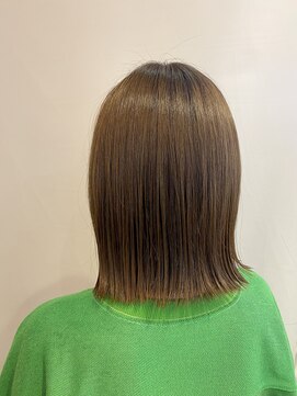 ナナバイロッカ(nana by rocca) 切りっぱなしボブ/パツンとボブ