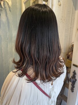 コーエン(coaen) 波ウェーブ+ミディアムロング