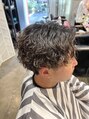 新宿2丁目美容室セカンド(Second)&nbsp;ツイストスパイラルパーマ リッジ強め