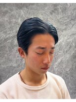 リバティシェアバーバー 銀座2nd(LIBERTY SHARE BARBER)&nbsp;大人っぽい雰囲気七三スタイル